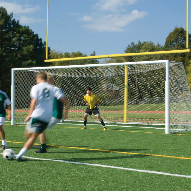 Round Portable Aluminum Soccer Goals