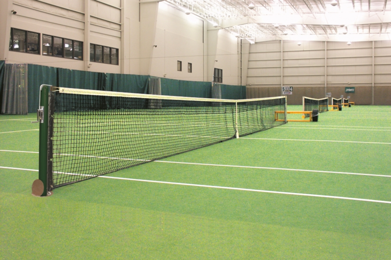 indoor tennis system and outdoor tennis system