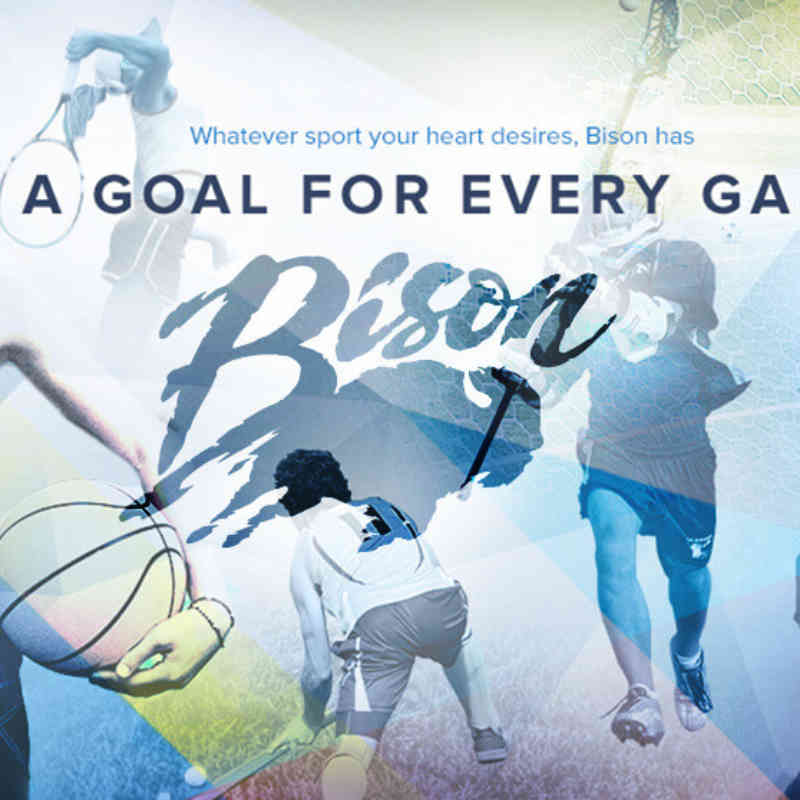 Whatever sport your heart desires, Bison has a goal for every game.