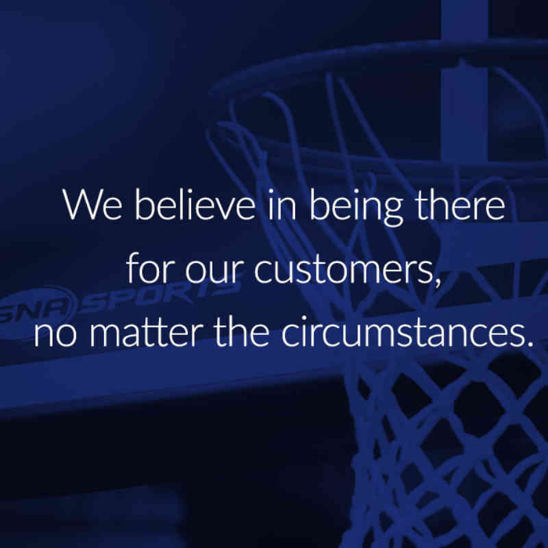 Quote: We believe in being there for our customers, no matter the circumstances.