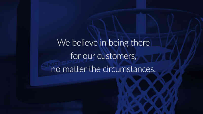 Quote: We believe in being there for our customers, no matter the circumstances.