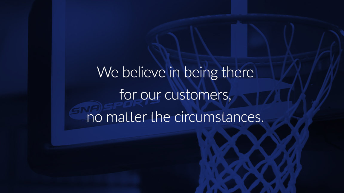 Quote: We believe in being there for our customers, no matter the circumstances.