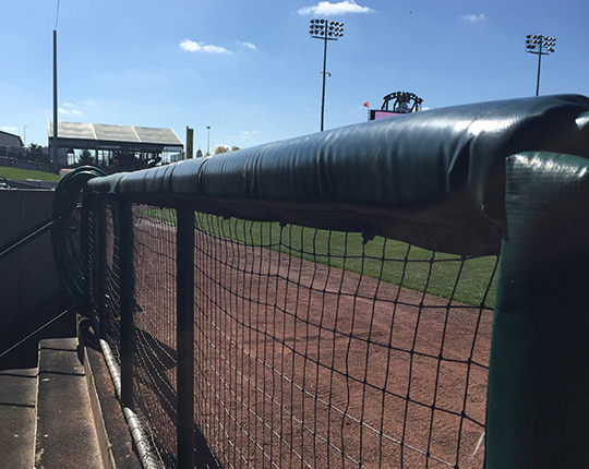 WPRAIL Fence Rail and Dugout Padding