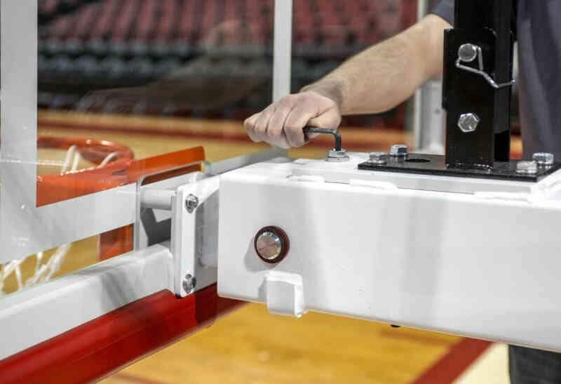 Unbreakable backboard close